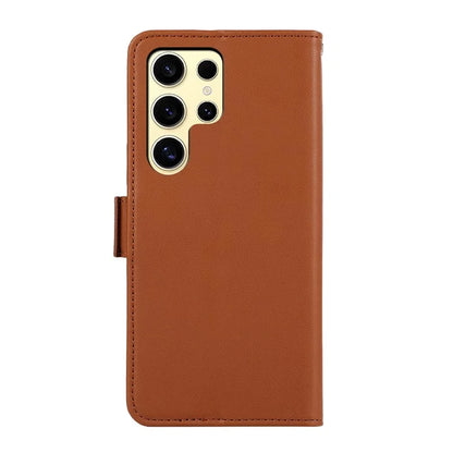 ABEEL For Samsung Galaxy S22 Ultra 5G Case Wallet Leather Blocking RFID Shockproof Phone Cover