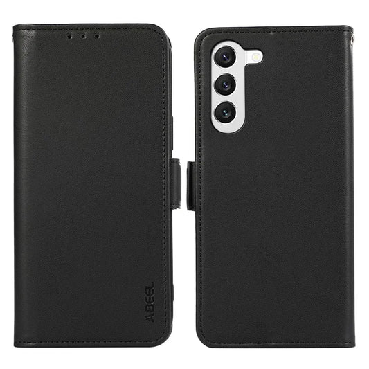 ABEEL For Samsung Galaxy S22 5G TPU+PU Leather Case Phone Stand Wallet RFID Blocking Phone Cover