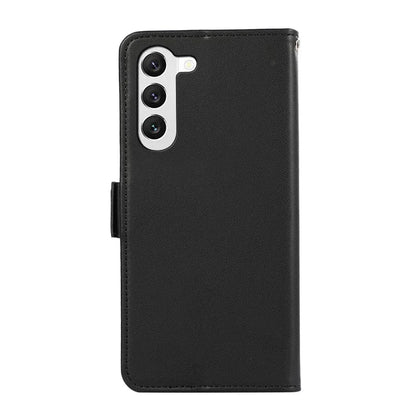 ABEEL For Samsung Galaxy S22+ 5G Soft PU Leather Wallet Phone Stand Case RFID Blocking Phone Shell