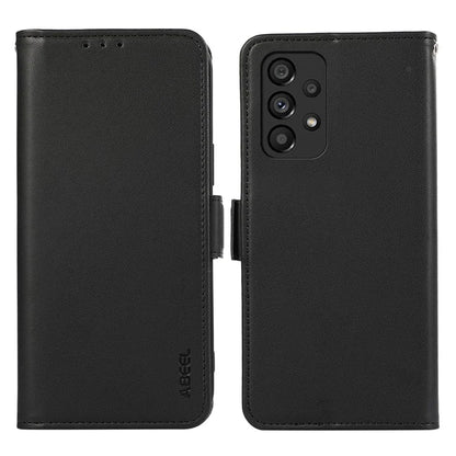 ABEEL For Samsung Galaxy A52 4G / A52 5G / A52s 5G Phone Shell RFID Blocking Wallet PU Leather Stand Case