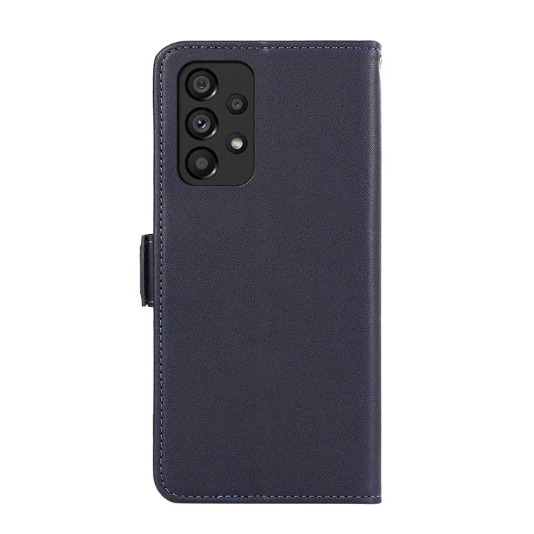 ABEEL For Samsung Galaxy A52 4G / A52 5G / A52s 5G Phone Shell RFID Blocking Wallet PU Leather Stand Case