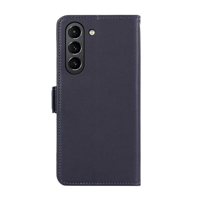 ABEEL RFID Blocking Phone Case for Samsung Galaxy S21 FE 5G Soft PU Leather Wallet Phone Stand Cover