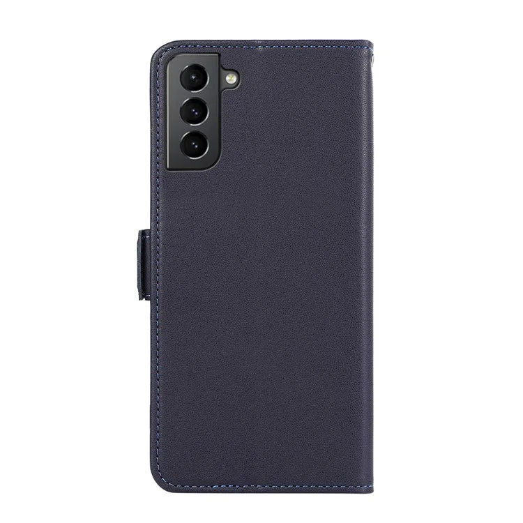 ABEEL For Samsung Galaxy S21+ 5G Wallet Stand Case RFID Blocking PU Leather Cell Phone Cover
