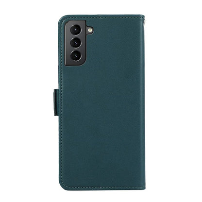 ABEEL For Samsung Galaxy S21+ 5G Wallet Stand Case RFID Blocking PU Leather Cell Phone Cover