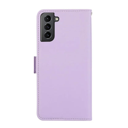ABEEL For Samsung Galaxy S21+ 5G Wallet Stand Case RFID Blocking PU Leather Cell Phone Cover