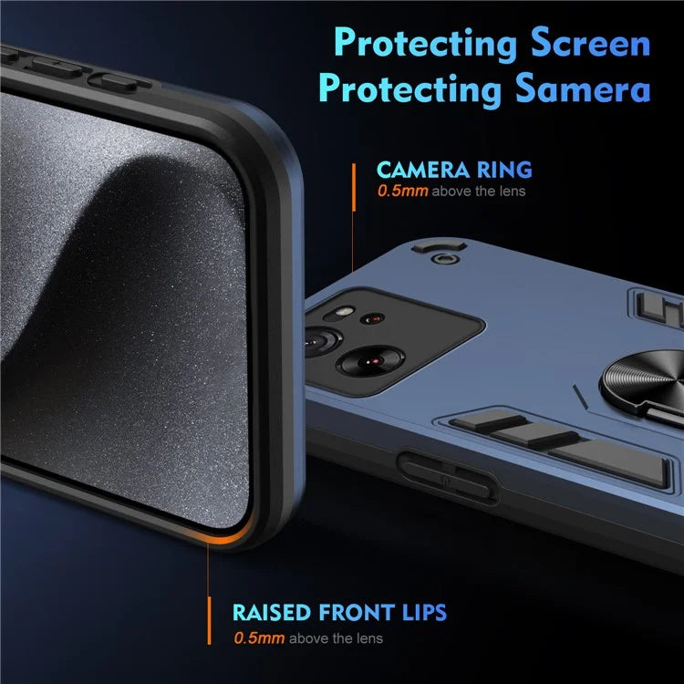 For Xiaomi 13T / 13T Pro / Redmi K60 Ultra Case PC+TPU Dual-Layer Protective Phone Cover