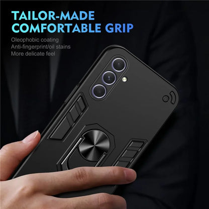 For Samsung Galaxy A25 5G (Global) (161.0 x 76.5 x 8.3mm) Case Kickstand Car Mount Phone Case