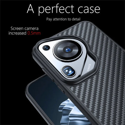 For Huawei Pura 70 Ultra Case Aramid Fiber Super Slim Phone Cover Compatible with MagSafe Charging