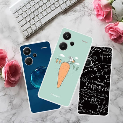 For Xiaomi Redmi Note 13 Pro+ 5G TPU Case Pattern Printing Back Phone Cover