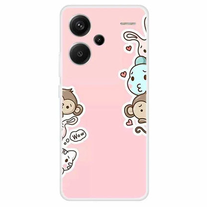 For Xiaomi Redmi Note 13 Pro+ 5G TPU Case Pattern Printing Back Phone Cover