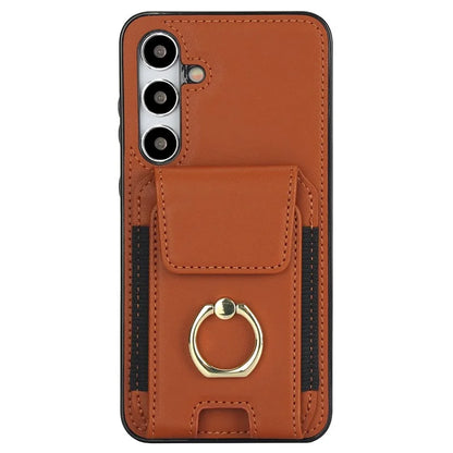 For Samsung Galaxy S23 FE Case Elastic Card Slot PU Leather+TPU Phone Cover