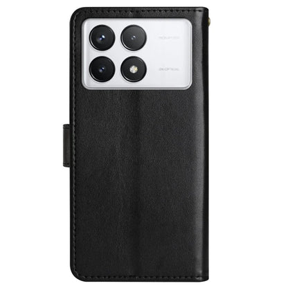 For Xiaomi Redmi K70E 5G / Poco X6 Pro 5G Case Butterfly Pattern Wallet Style Leather Phone Cover