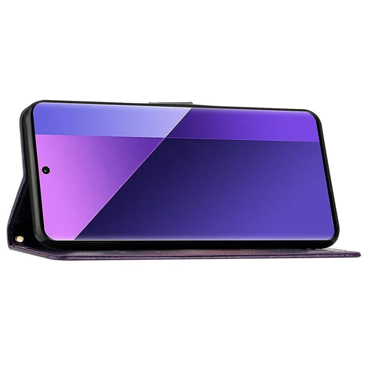 For Xiaomi Redmi K70E 5G / Poco X6 Pro 5G Case Butterfly Pattern Wallet Style Leather Phone Cover