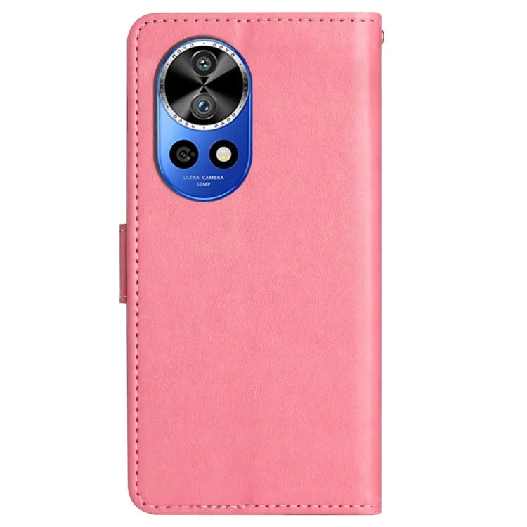 For Huawei nova 12 Pro 5G / nova 12 Ultra 5G Case PU Leather Wallet Butterfly Phone Cover