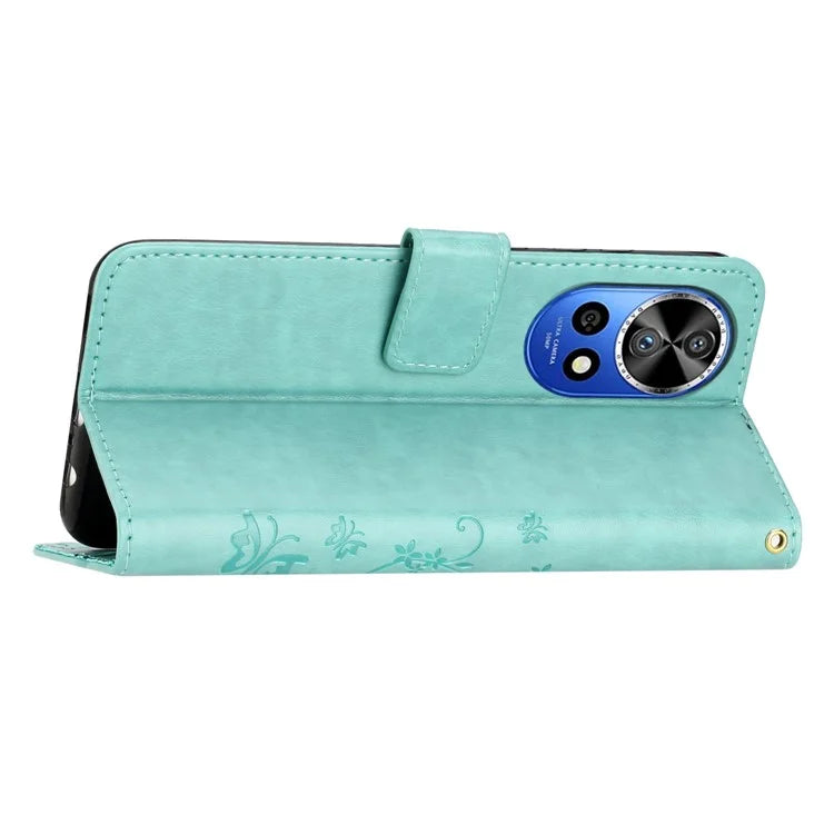 For Huawei nova 12 Pro 5G / nova 12 Ultra 5G Case PU Leather Wallet Butterfly Phone Cover