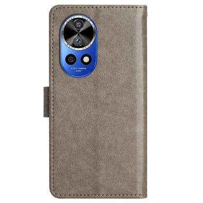For Huawei nova 12 Pro 5G / nova 12 Ultra 5G Case PU Leather Wallet Butterfly Phone Cover