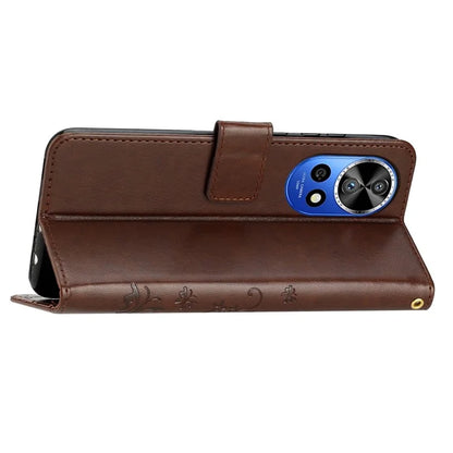 For Huawei nova 12 Pro 5G / nova 12 Ultra 5G Case PU Leather Wallet Butterfly Phone Cover