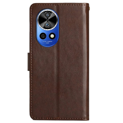 For Huawei nova 12 Pro 5G / nova 12 Ultra 5G Case PU Leather Wallet Butterfly Phone Cover