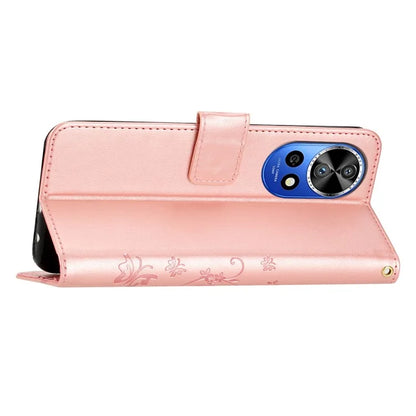 For Huawei nova 12 Pro 5G / nova 12 Ultra 5G Case PU Leather Wallet Butterfly Phone Cover