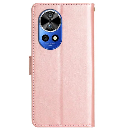 For Huawei nova 12 Pro 5G / nova 12 Ultra 5G Case PU Leather Wallet Butterfly Phone Cover