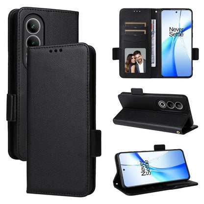 For OnePlus Ace 3V 5G Litchi Texture Case PU Leather Flip Wallet Phone Cover