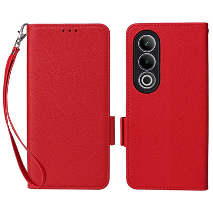 For OnePlus Ace 3V 5G Litchi Texture Case PU Leather Flip Wallet Phone Cover