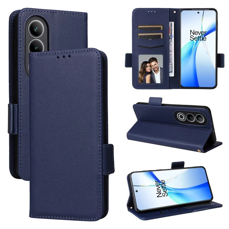 For OnePlus Ace 3V 5G Litchi Texture Case PU Leather Flip Wallet Phone Cover
