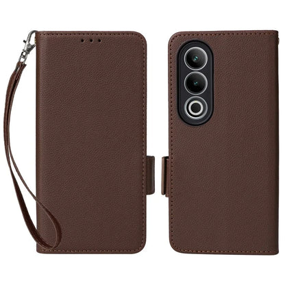 For OnePlus Ace 3V 5G Litchi Texture Case PU Leather Flip Wallet Phone Cover