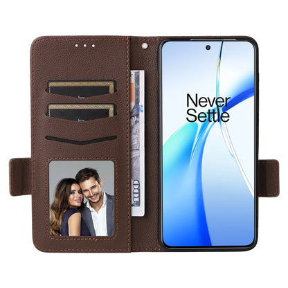 For OnePlus Ace 3V 5G Litchi Texture Case PU Leather Flip Wallet Phone Cover