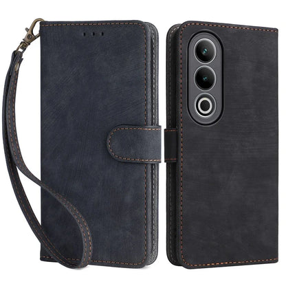 For OnePlus Ace 3V 5G Case RFID Blocking Wallet Leather Cellphone Cover with Hand Strap