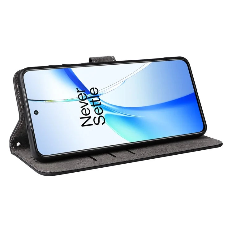 For OnePlus Ace 3V 5G Case RFID Blocking Wallet Leather Cellphone Cover with Hand Strap