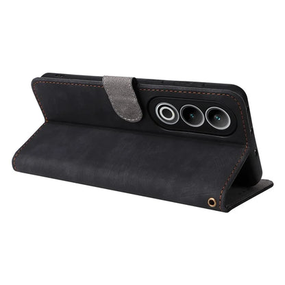 For OnePlus Ace 3V 5G Case RFID Blocking Wallet Leather Cellphone Cover with Hand Strap