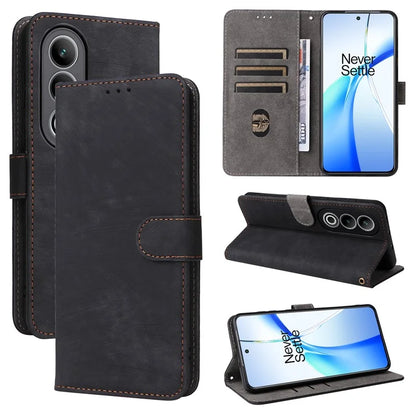 For OnePlus Ace 3V 5G Case RFID Blocking Wallet Leather Cellphone Cover with Hand Strap