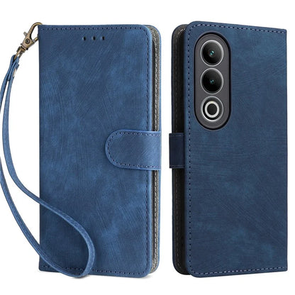 For OnePlus Ace 3V 5G Case RFID Blocking Wallet Leather Cellphone Cover with Hand Strap