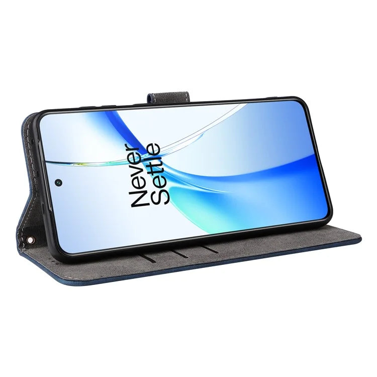 For OnePlus Ace 3V 5G Case RFID Blocking Wallet Leather Cellphone Cover with Hand Strap