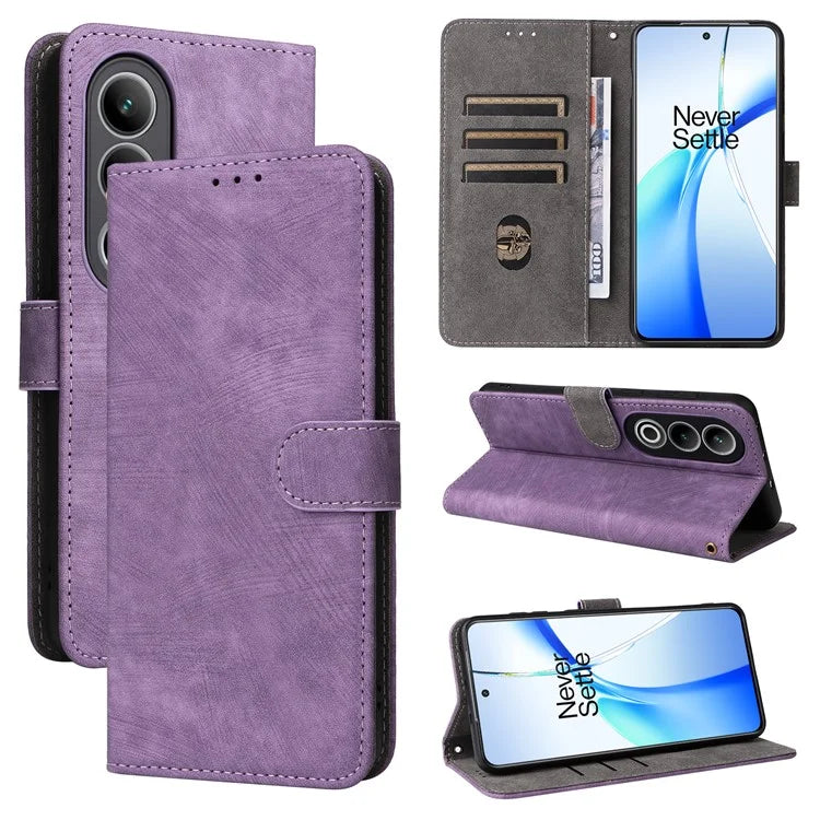 For OnePlus Ace 3V 5G Case RFID Blocking Wallet Leather Cellphone Cover with Hand Strap