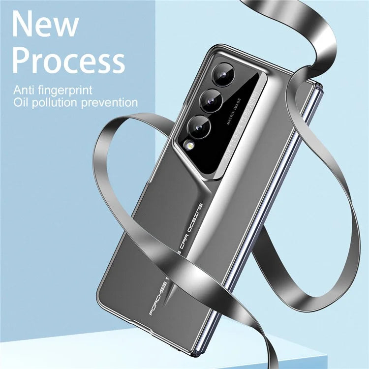 918 Series for Samsung Galaxy Z Fold4 5G PC Phone Case with Stylus and Tempered Glass Film