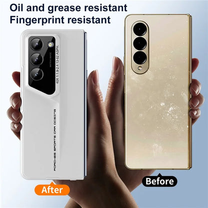 For Samsung Galaxy Z Fold5 5G Case 918 Series Built-In Tempered Glass Film PC Phone Cover with Stylus