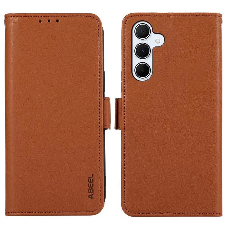 ABEEL For Samsung Galaxy A34 5G Folio Phone Cover RFID Blocking Stand Cell Phone Cover
