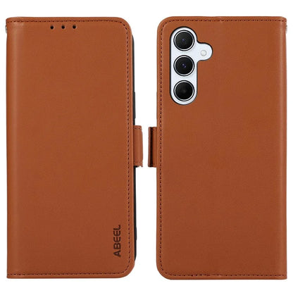 ABEEL For Samsung Galaxy A34 5G Folio Phone Cover RFID Blocking Stand Cell Phone Cover