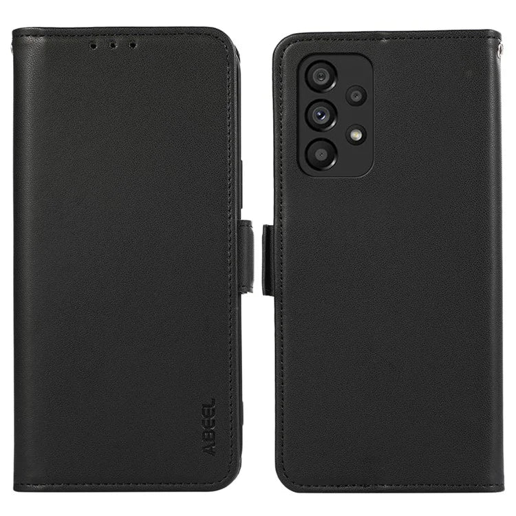 ABEEL For Samsung Galaxy A23 5G (Global Version) / A23 4G Case RFID Blocking Flip Leather Phone Cover