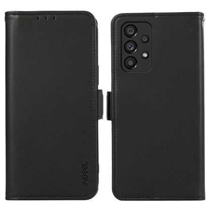 ABEEL For Samsung Galaxy A23 5G (Global Version) / A23 4G Case RFID Blocking Flip Leather Phone Cover