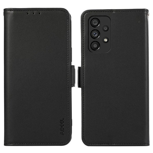 ABEEL For Samsung Galaxy A23 5G (Global Version) / A23 4G Case RFID Blocking Flip Leather Phone Cover