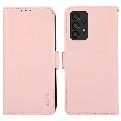 ABEEL For Samsung Galaxy A23 5G (Global Version) / A23 4G Case RFID Blocking Flip Leather Phone Cover