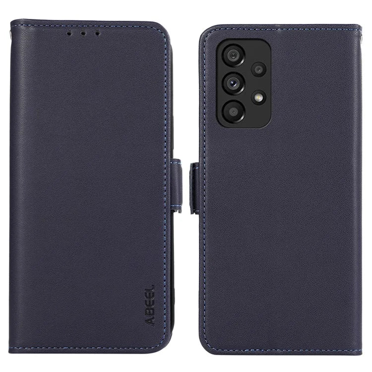 ABEEL For Samsung Galaxy A23 5G (Global Version) / A23 4G Case RFID Blocking Flip Leather Phone Cover