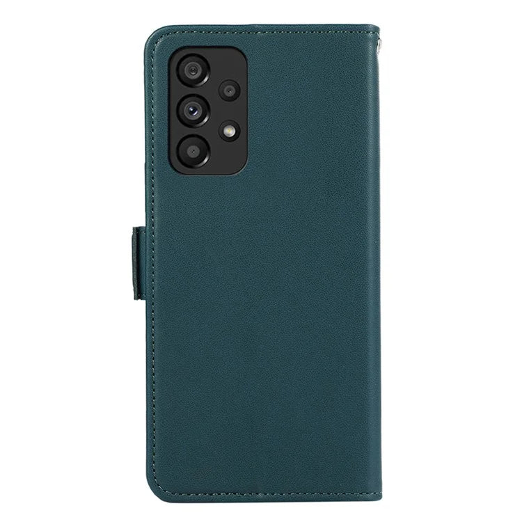 ABEEL For Samsung Galaxy A23 5G (Global Version) / A23 4G Case RFID Blocking Flip Leather Phone Cover