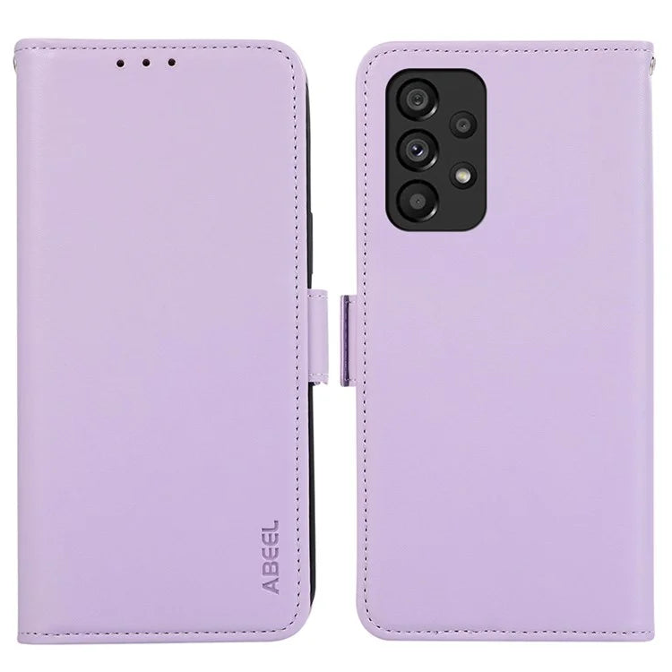 ABEEL For Samsung Galaxy A23 5G (Global Version) / A23 4G Case RFID Blocking Flip Leather Phone Cover