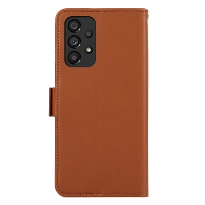 ABEEL For Samsung Galaxy A23 5G (Global Version) / A23 4G Case RFID Blocking Flip Leather Phone Cover