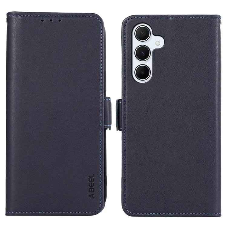 ABEEL For Samsung Galaxy A15 4G / A15 5G Case Scratch-proof PU Leather+TPU Phone Cover