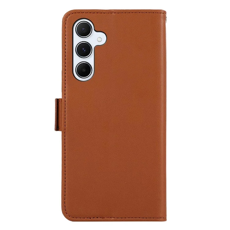 ABEEL For Samsung Galaxy A15 4G / A15 5G Case Scratch-proof PU Leather+TPU Phone Cover